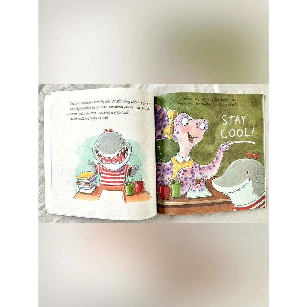Lot of 5 Children’s Picture Books – Stand Tall Molly Lou, Clark the Shark & More
